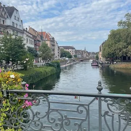 Le Petit Batelier - - Vue Cathédrale Strasburgo