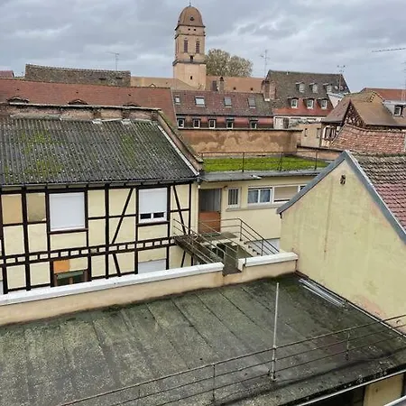 Le Petit Batelier - - Vue Cathédrale Strasburgo